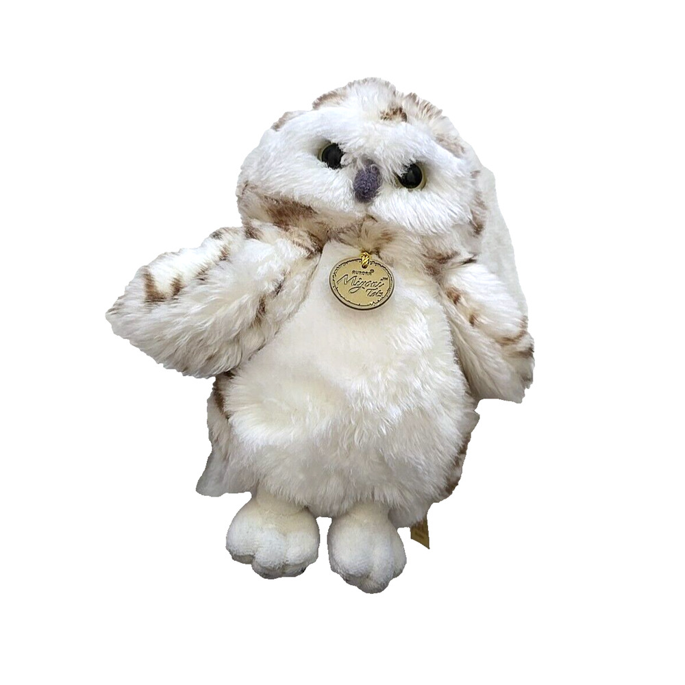 Aurora World Miyoni Tots Snowy Owl Cute Adorable Plush Stuffed Animal Toy 9"